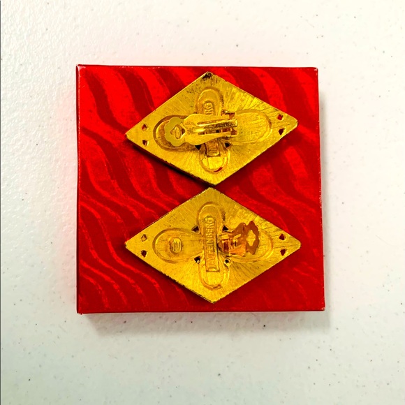 REDUCED! Authentic Jay Feinberg designer earrings. Showstopper. - Picture 8 of 8